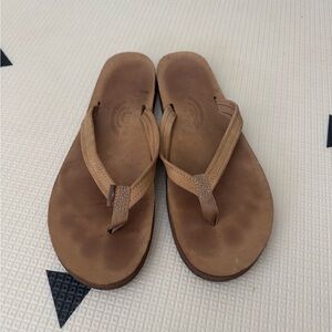 Rainbow Tan Sandals